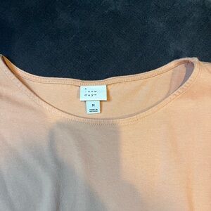 A New Day Light Peach Tee